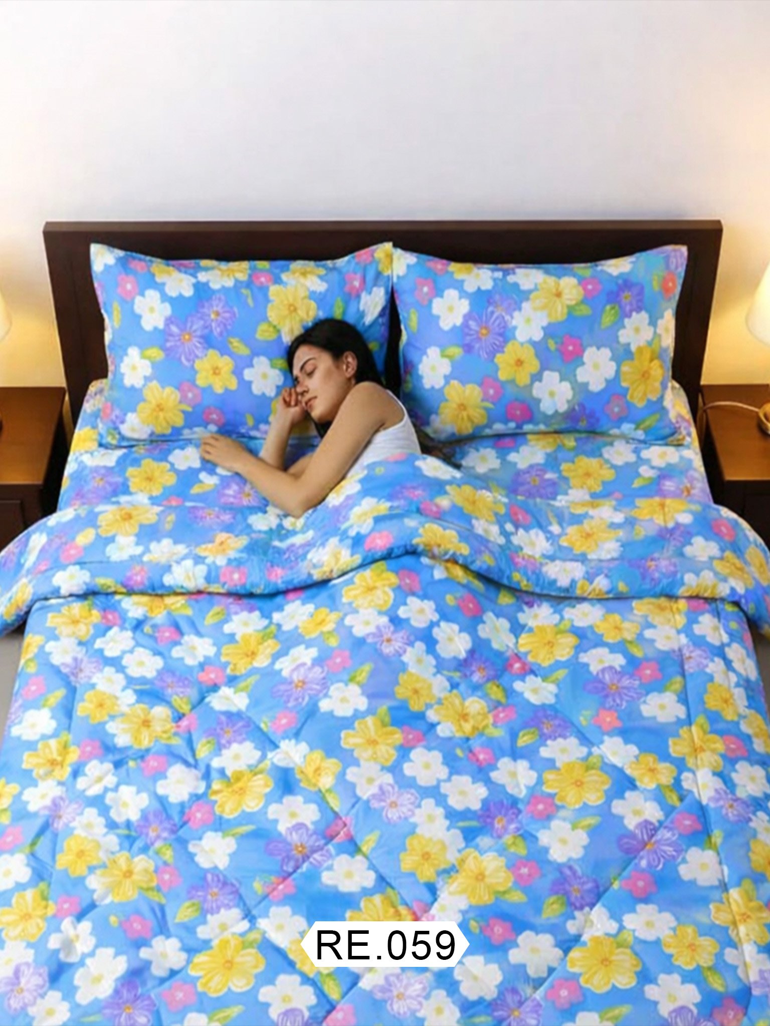 Regular Budget Friendly Comforter Set(5 PCS SET) RE:59 - Image 2